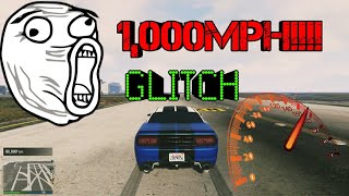 *NEW* GTA 5 SPEED GLITCH (ANY CAR)
