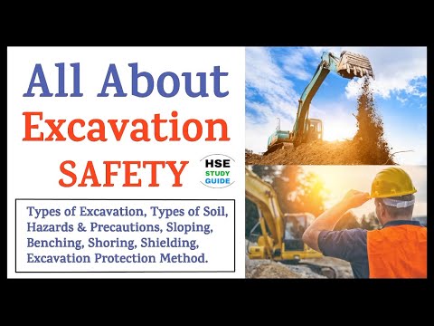 All About Excavation Safety | Types of Soil |Sloping/Benching/Shoring/Shielding |Hazard & Precaution