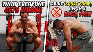 What Everyone Gets Wrong About Squat Form, Depth & Back Pain