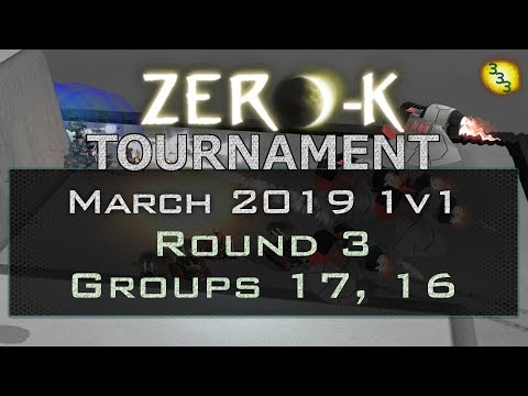 2019/03/30 1v1 Tournament - Round 3 - Zero-K