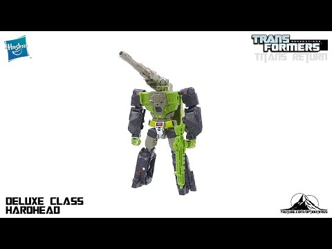 Transformers Titans Return Deluxe Class HARDHEAD Video Review