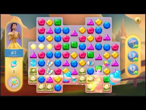 Disney Princess Majestic Quest Level 70 - NO BOOSTERS + FULL STORY 👸 | SKILLGAMING ✔️