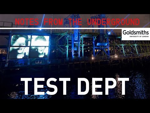 The Mark Fisher Memorial Lecture 2021: Notes from the Underground with Test Dept