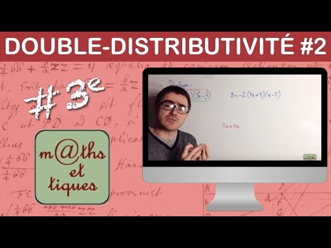 Develop using double distributivity (2) - Third
