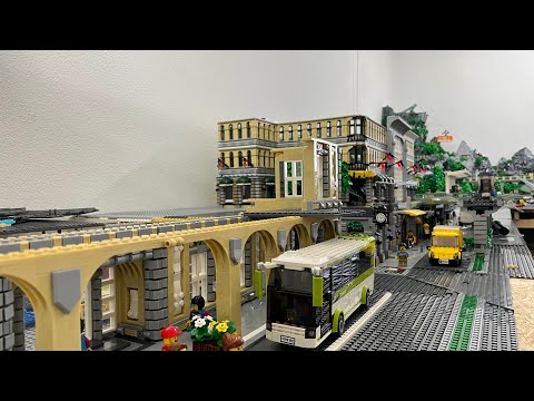 Los gehts am Bahnhof | Folge 121 | LEGO® Klemmbaustein Stadt Baustein