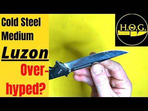 Cold Steel Luzon (medium size) Knife Review—Is it really THAT good for the value??