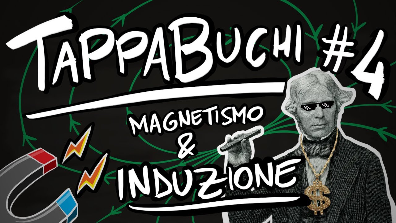 FISICA Tappabuchi#4 - INDUZIONE MAGNETICA, CORRENTE INDOTTA, LEGGE di FARADAY-NEUMANN-LENTZ