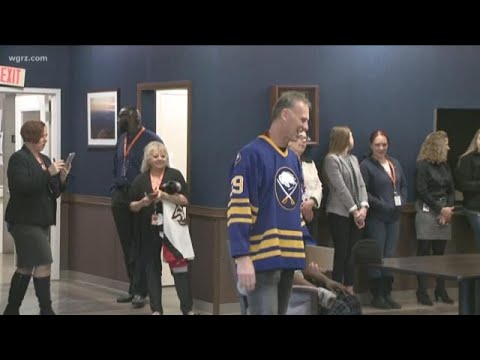 The Dominator Visits Seniors In Buffalo