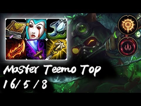 Master Teemo Top vs Ornn | Korea High Elo Replays