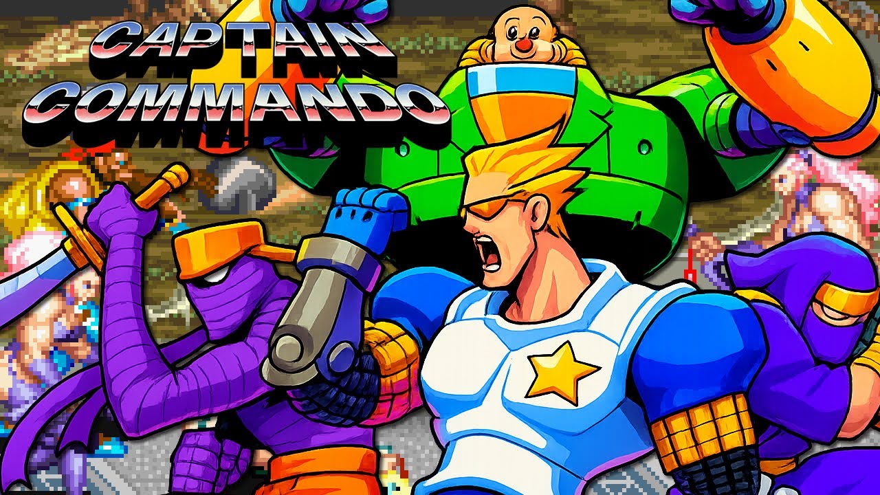 Captain Commando (1991) – Demo and gameplay of the arcade version ...