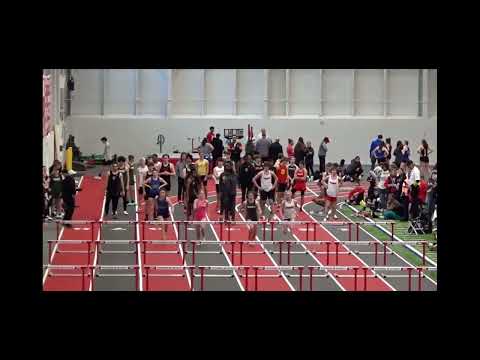 2024 Wittenberg HS Open #1 Girls 60m Hurdles Heat 5 - Ellie