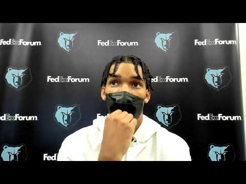 MEM@IND: Ziaire Williams postgame 10.13.21