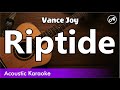 Vance Joy - Riptide (karaoke acoustic)