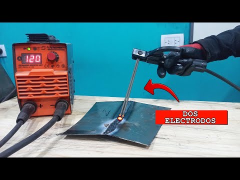 No More Drilling! Thin Metal Welding Technique with Two Electrodes