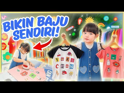 PERTAMA KALINYA YUKA-CHAN BIKIN BAJU SENDIRI! | vlog