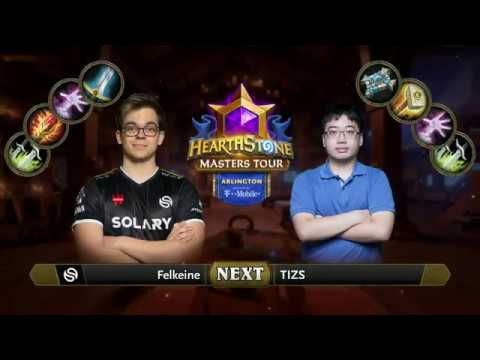 Felkeine vs TIZS - Quarterfinals - Hearthstone Masters Tour Arlington