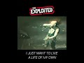 The Exploited - My life (with lyrics)