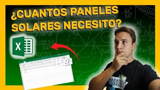 Cómo CALCULAR Paneles Solares para una CASA AISLADA en EXCEL || 🎁(EXCEL GRATIS)