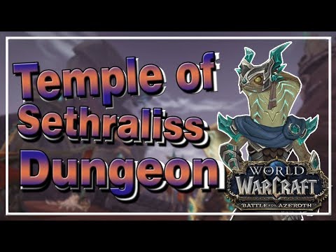 Temple of Sethraliss Dungeon│Battle for Azeroth Beta