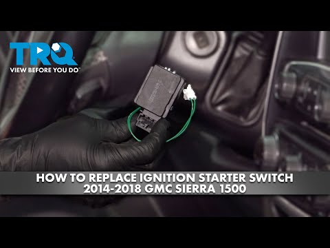 How to Replace Ignition Starter Switch 2014-2018 GMC Sierra 1500