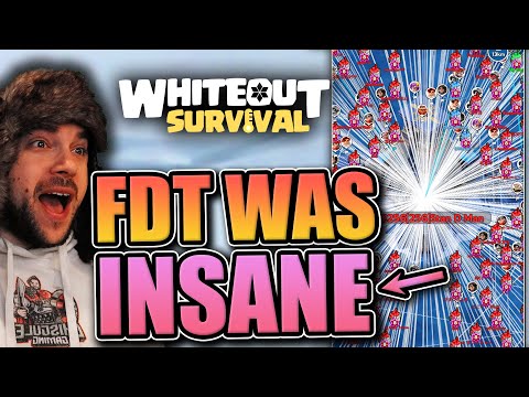 Frost Dragon Tyrant was crazy! [overview of gameplay] Whiteout Survival
