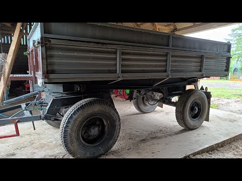 Nowy nabytek przyczepa Autosan D55 plus małe udogodnienia.