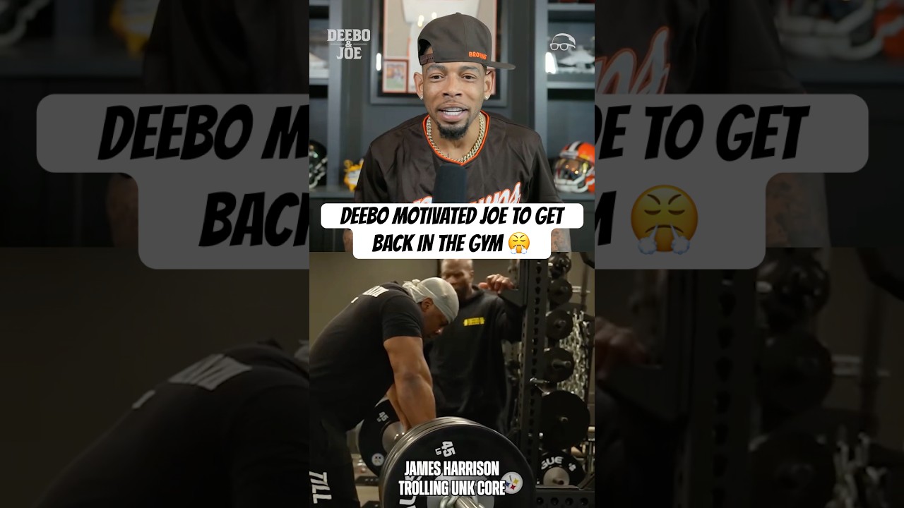 Seeing Deebo put in work at the gym motivated Joe to get back at it 😤 #DeeboAndJoe