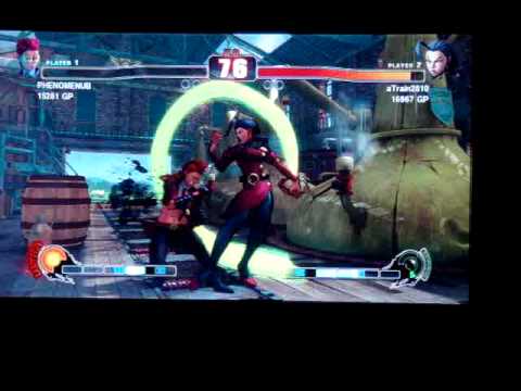 Street Fighter 4: atrain2810(Rose) vs. PHENOMENUB(C. Viper)