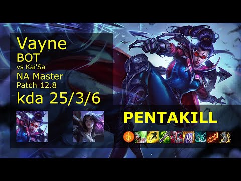 Rank 4 NA Vayne ADC: Vayne vs Kai'Sa