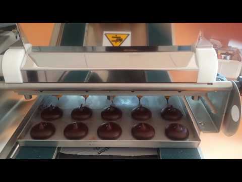 MIMAC ITALIA - Fudge cookies made with Suprema dropping machine