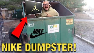 NIKE OUTLET DUMPSTER DIVING SUCCESS!! AIR JORDAN RETROS FOUND!!