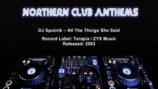 DJ Sputnik - All The Things She Said