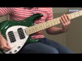 Music Man StingRay 5 HH Electric Bass Guitar Demo ...