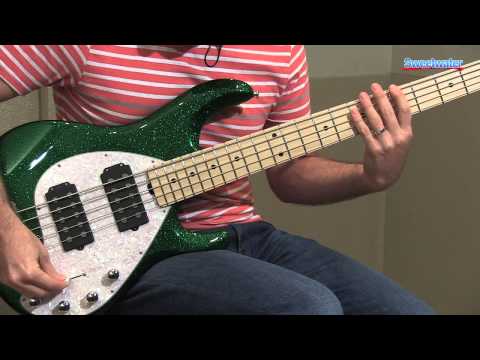 Music Man StingRay 5 HH Electric Bass Guitar Demo - Sweetwater Sound