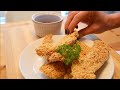 SESAME CHICKEN STRIPS SUPER CRISPY KFC AT HOME Cris Is Cooking
