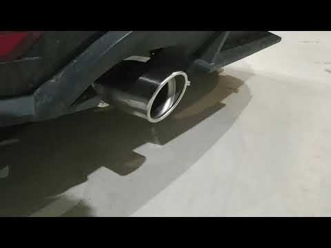 Polo 6c 1000MPI Exhaust mod. Stock Resonator, Sport straigh-thru muffler