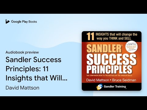 Sandler Success Principles: 11 Insights that… by David Mattson · Audiobook preview
