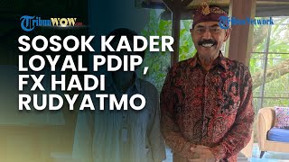 Ini Dia Sosok FX Rudy, Peraih Medali Kehormatan Kader Loyal PDIP dari Megawati, Gabung sejak 1977