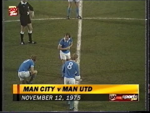 1975/76 - Man City v Man Utd (League Cup 4th Round - 12.11.75)