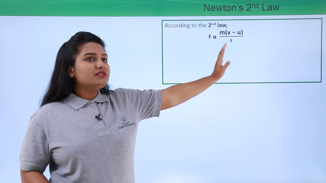 Class 9th – Mathematical Formulation | Force and Laws of Motion | Tutorials Point