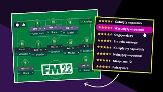 Drużyna złożona TYLKO Z NAPASTNIKÓW? Football Manager 2022 sprawdza!