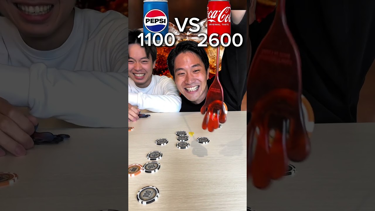 Coca-Cola vs. Pepsi: The Ultimate Sticky Hand Chip Raid! #funny #challenge #shorts