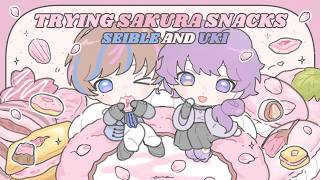 Download lagu 【OFF COLLAB】🌸 trying sakura snacks with Dr. Seible John Jacobs!! 🌸 mp3