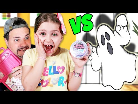 MARTA and PAPI VS GHOST BABY *ESCAPE ROOM*