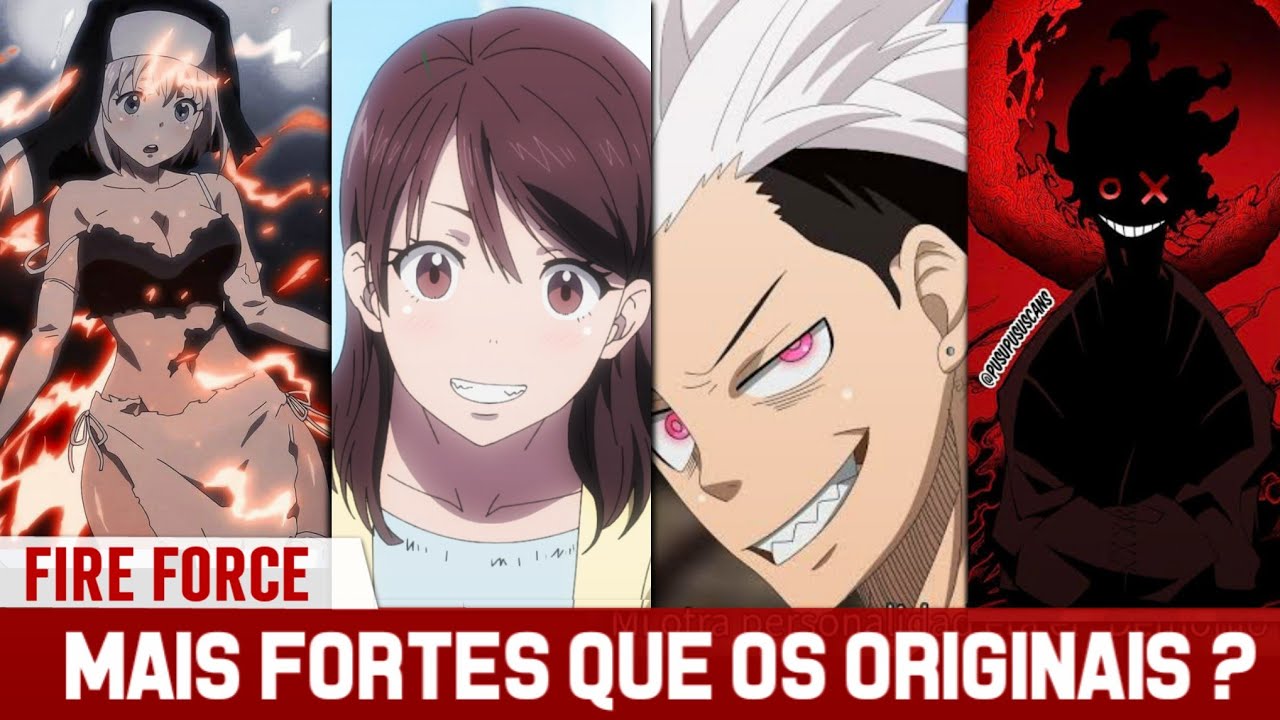 Quem são e Qual é o mais forte  Doppelgänger de Fire Force