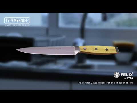 FELIX First Class Wood Filiermesser 15 cm - TYPEMYKNIFE®