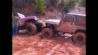 preview picture of video 'EXTREME OFF ROAD - JEEP cj VITARA DEFENDER NIVA SPORTAGE'