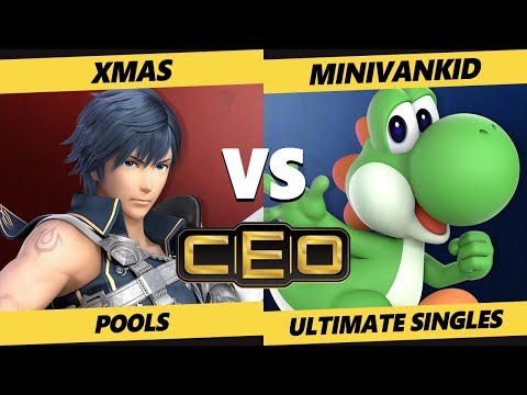 CEO 2019 SSBU - Xmas (Chrom) Vs. BBG | MinivanKid (Yoshi) Smash Ultimate Tournament Pools