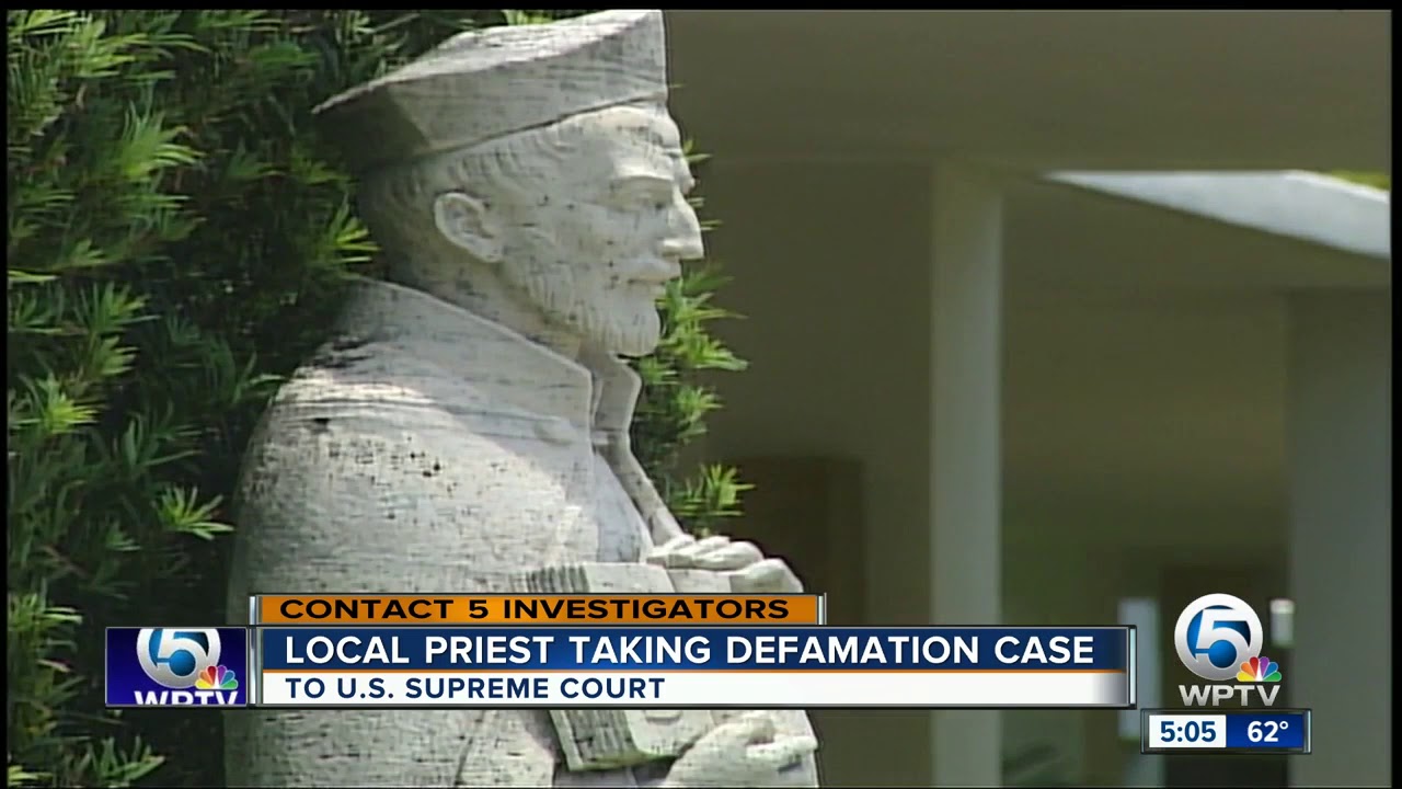 Palm Beach County priest takes fight against Diocese to U.S. Supreme Court