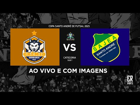 Grêmio Serraria B x Sajea - SUB 7 | 31/10/2025 | AO VIVO | Copa Santo André